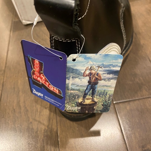 Dayton Driver boots BRAND NEW size 9 Dayton which fits 10.5 US - Picture 10 of 15